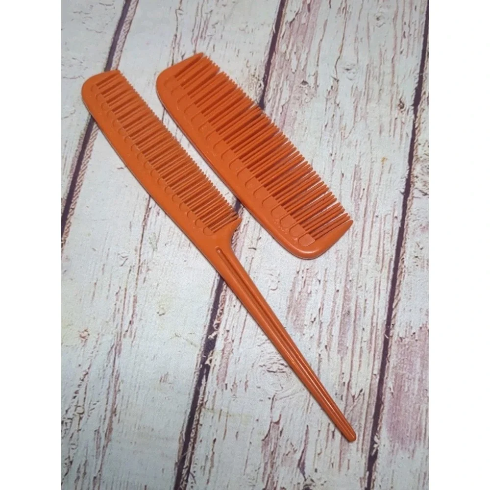 Tupperware Tupper Comb Orange 8